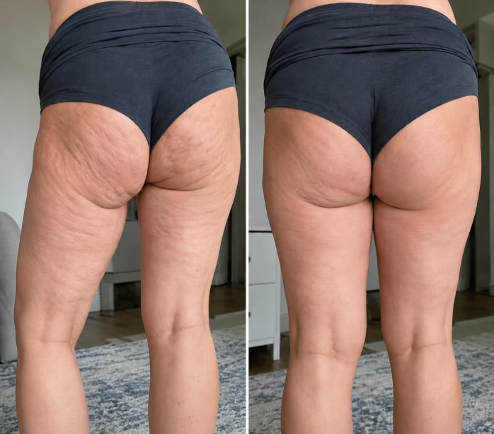 Antes e depois do Protocolo Bumbum Bonito
